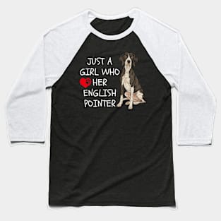 English Pointer Baseball T-Shirt